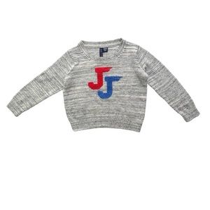 Janie and Jack Logo Pullover Sweater 12-18months Cotton